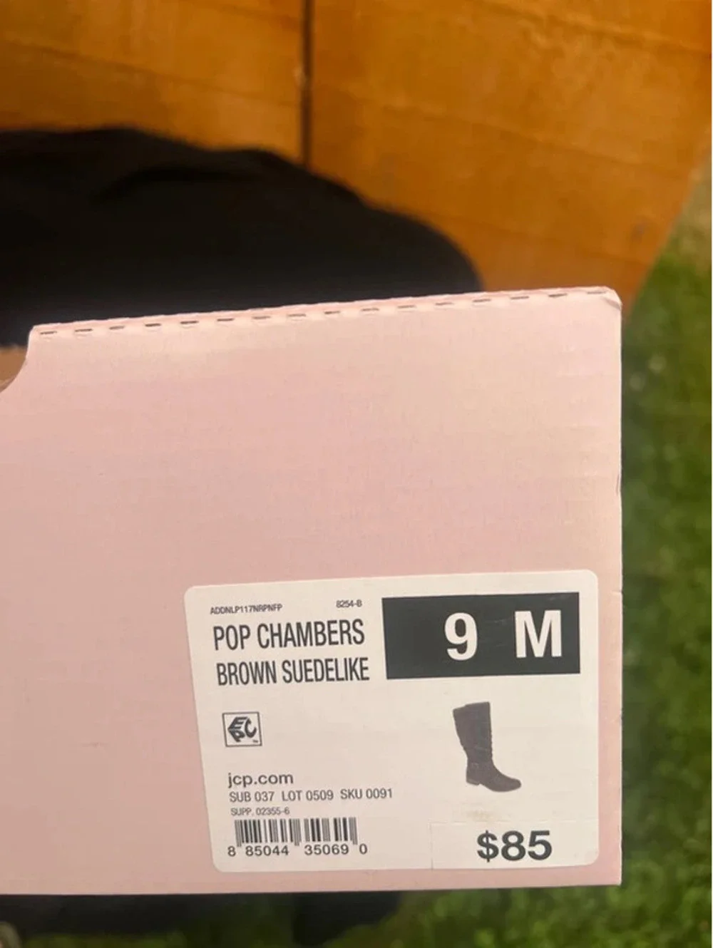 Pop Chambers Brown Seude boots
